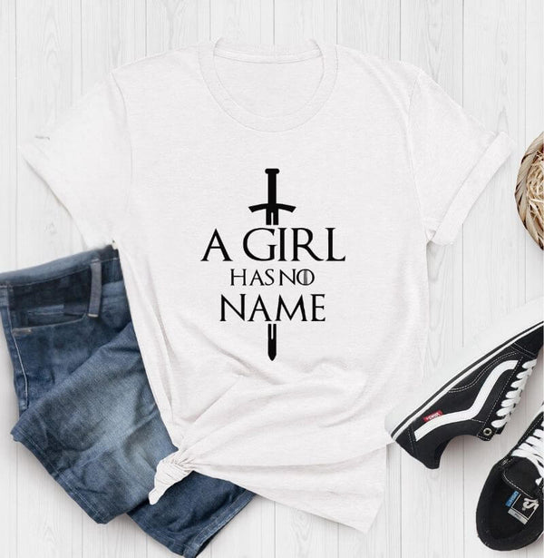Camiseta Game of Thrones A Girl Has No Name