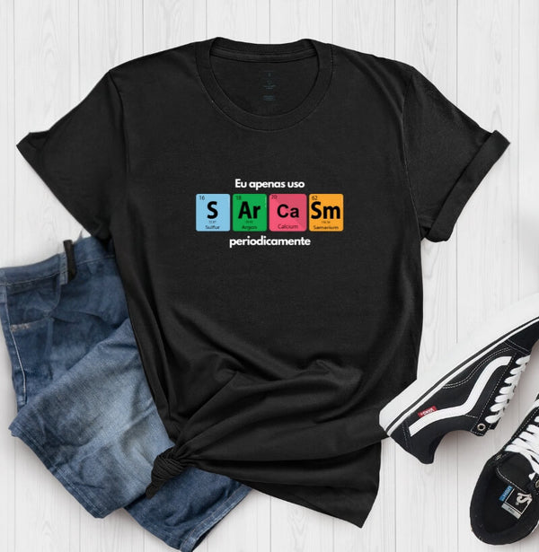 Camiseta Sarcasm Uso Periódico