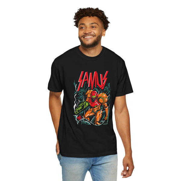 Camiseta Retrô Gamer SAMUS Metroide