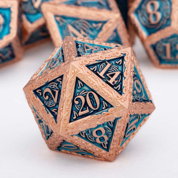 Conjunto de Dados RPG Temático Musical Para Bardos
