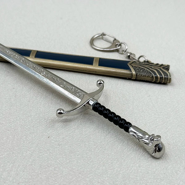 Espada Garra Longa Jon Snow 22cm Game of Thrones Presente Criativo