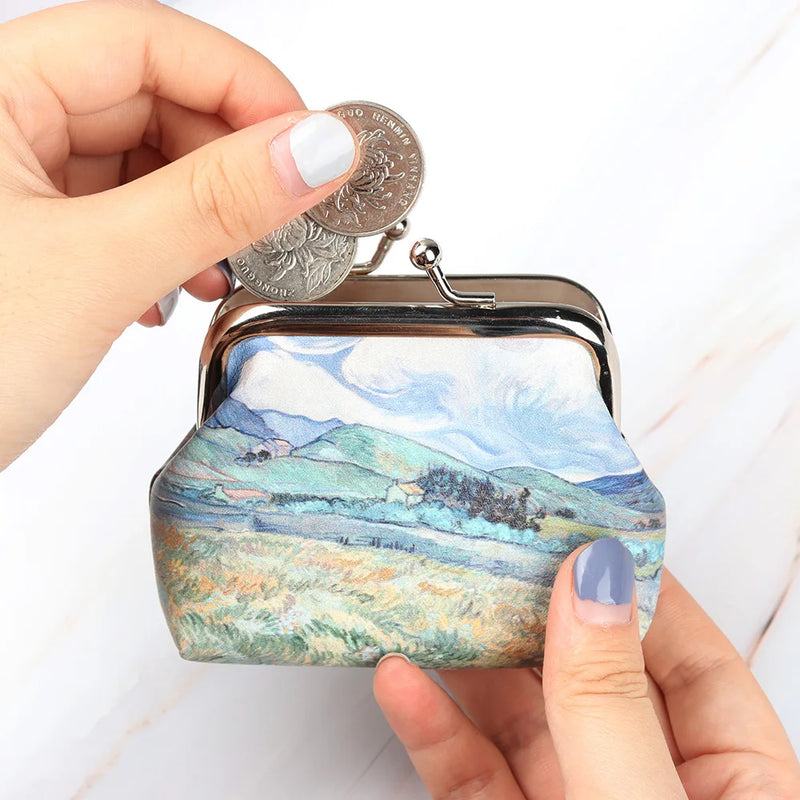 Mini Bolsa Feminina Porta Moedas Vincent Van Gogh