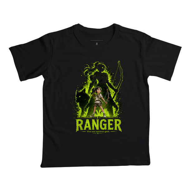 Camiseta Infantil RPG Pequena Ranger Vista Seu Universo Geek