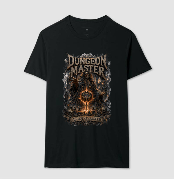 Camiseta RPG Dungeon Master Ashen Overseer