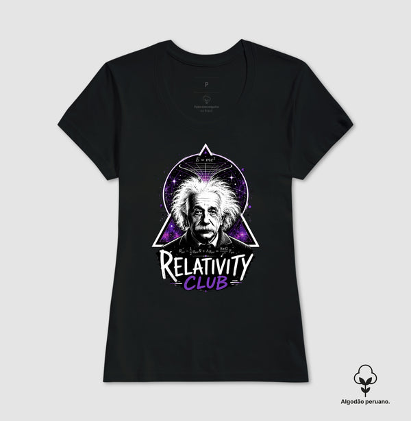 Camiseta Albert Einstein Algodão Peruano