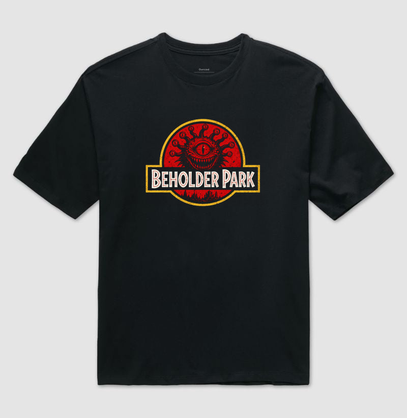 Camiseta RPG Beholder Park Oversized