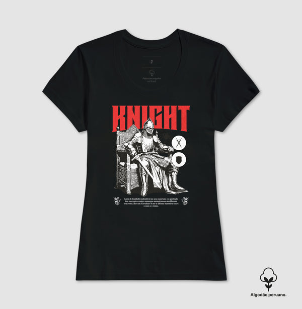 Camiseta RPG Knight Algodão Peruano