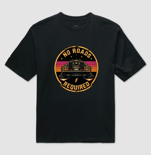 Camiseta No Roads Required Oversized