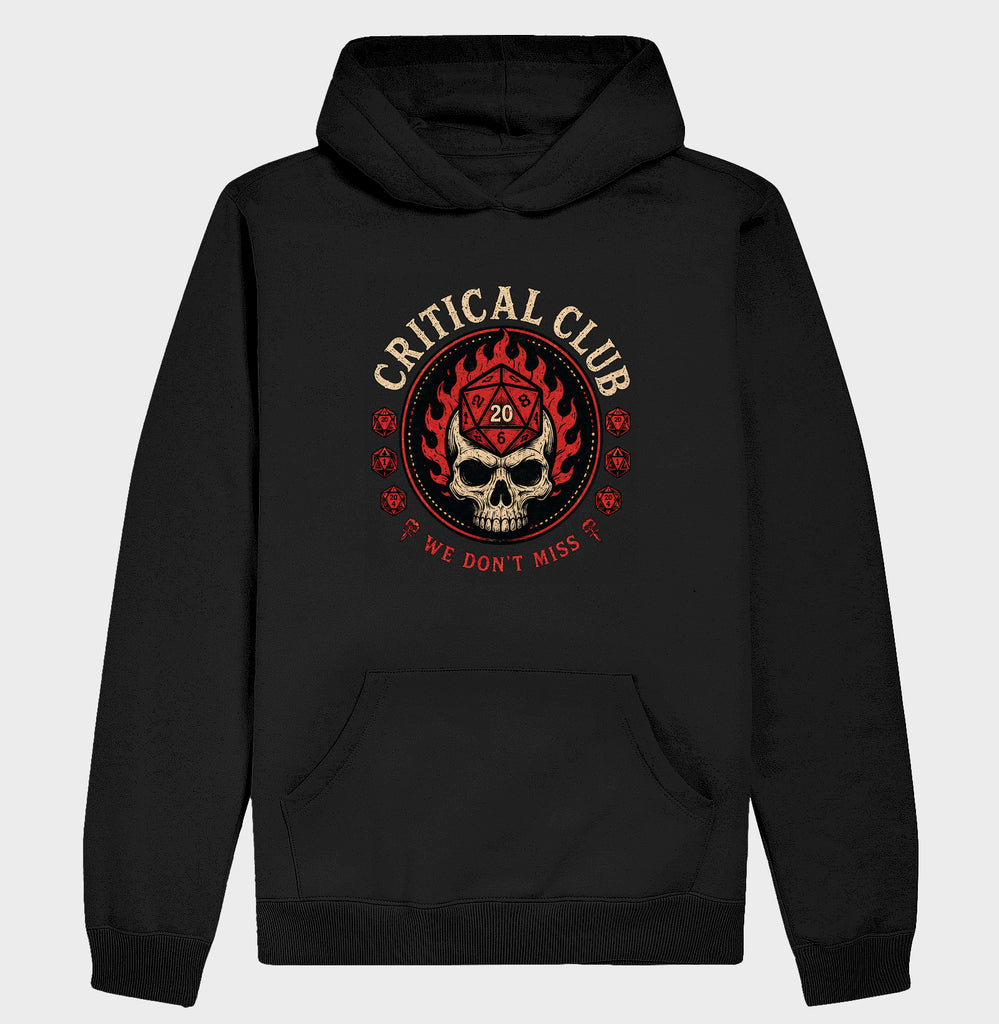 Moletom RPG Critical Club