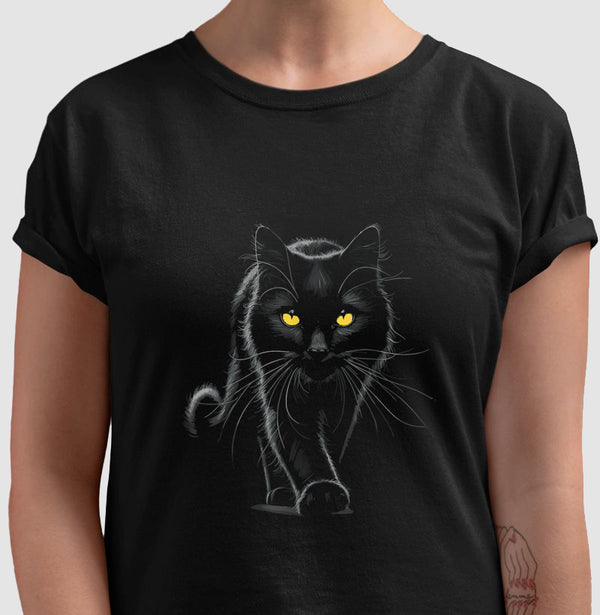 Camiseta Gato Preto