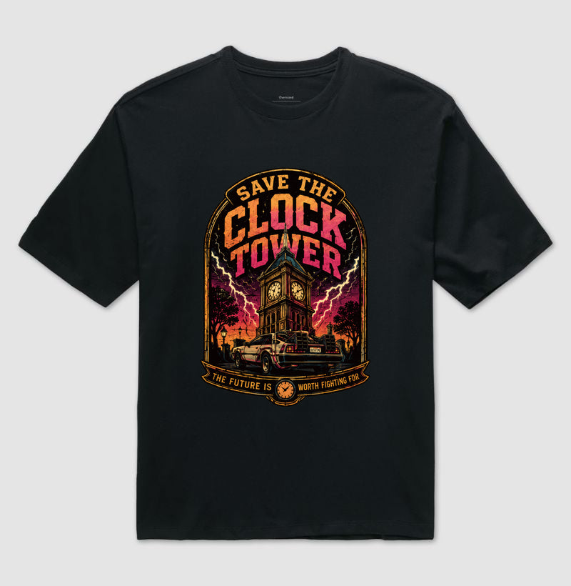 Camiseta Save The Clock Tower Oversized