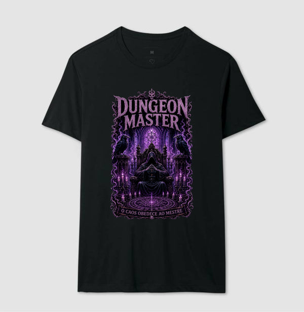 Camiseta RPG Dungeon Master Mestre do Caos