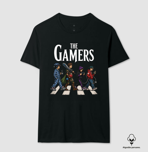 Camiseta The Gamers Algodão Peruano