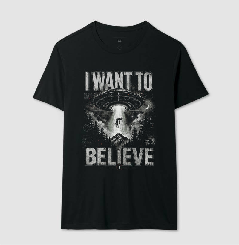Camiseta X Files I Want To Believe