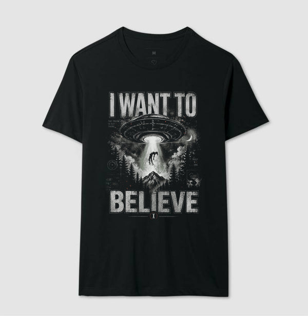 Camiseta X Files I Want To Believe