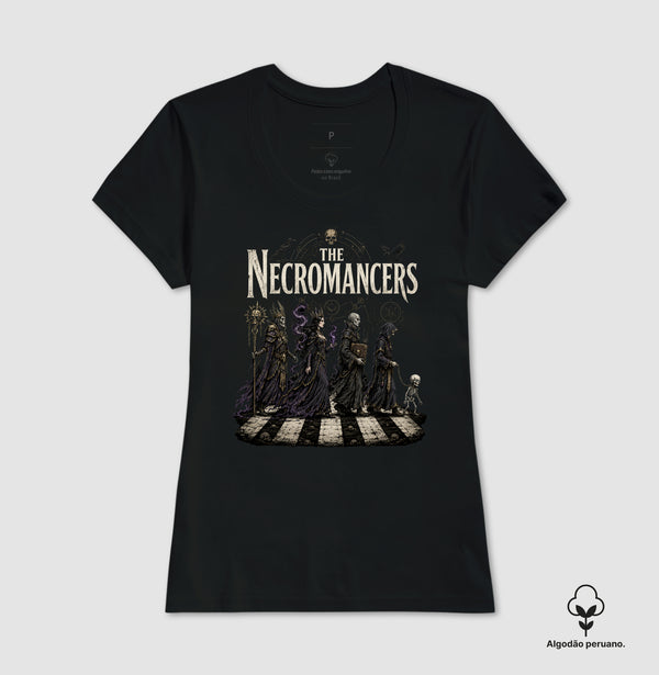 Camiseta RPG The Necromancers Algodão Peruano