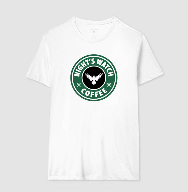 Camiseta Game of Thrones Night Watch Coffee