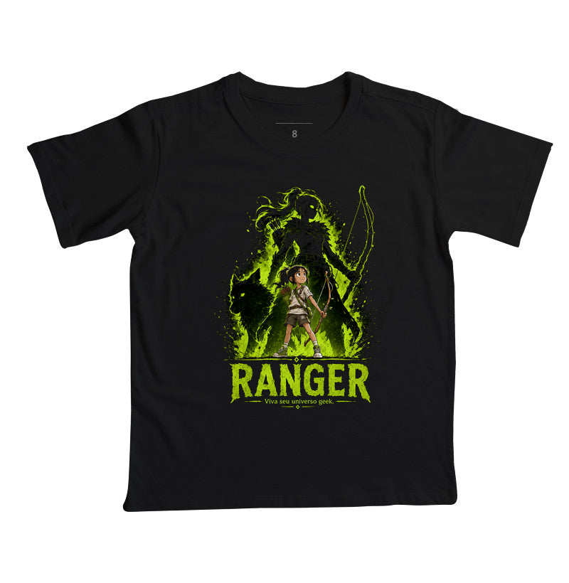 Camiseta Infantil RPG Pequena Ranger Vista Seu Universo Geek
