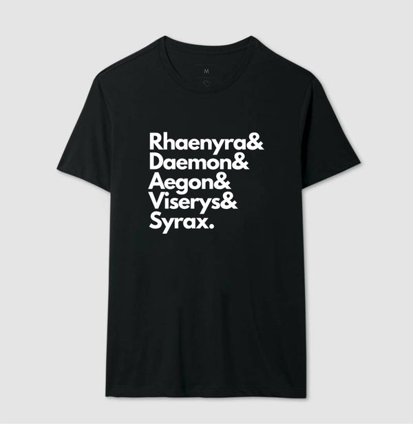 Camiseta Casa do Dragão Game of Thrones 100% Algodão