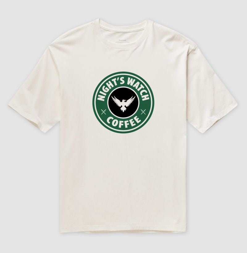 Camiseta Game of Thrones Night Watch Coffe