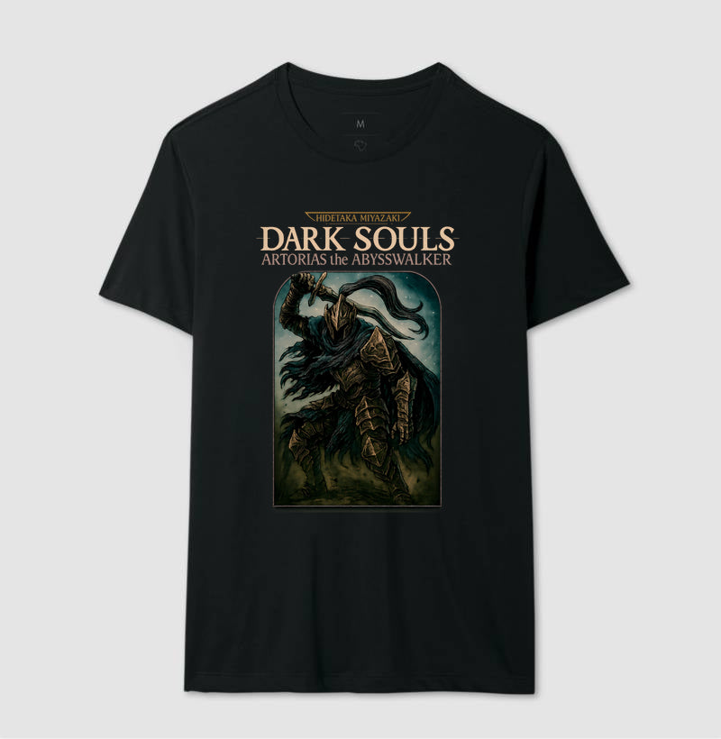 Camiseta Dark Souls Artorias The Abysswalker 100% algodão
