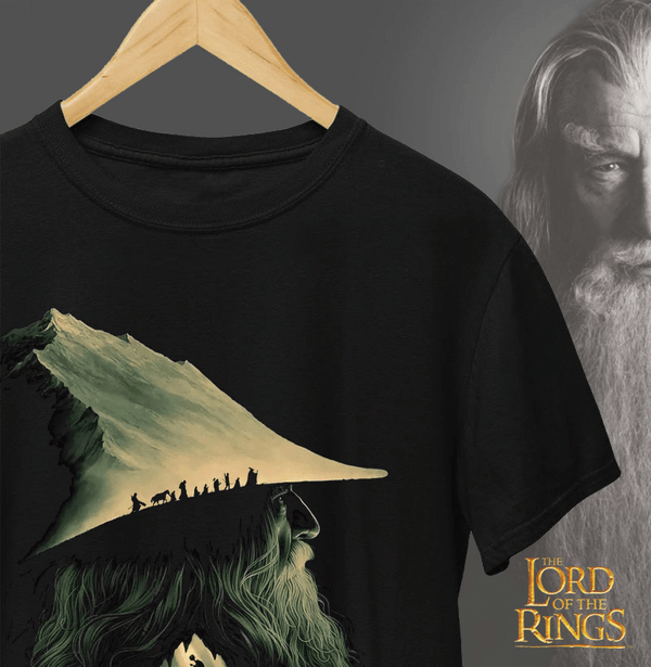 Camiseta Gandalf The Lord Of The Rings Coleção Lendas 100% algodão