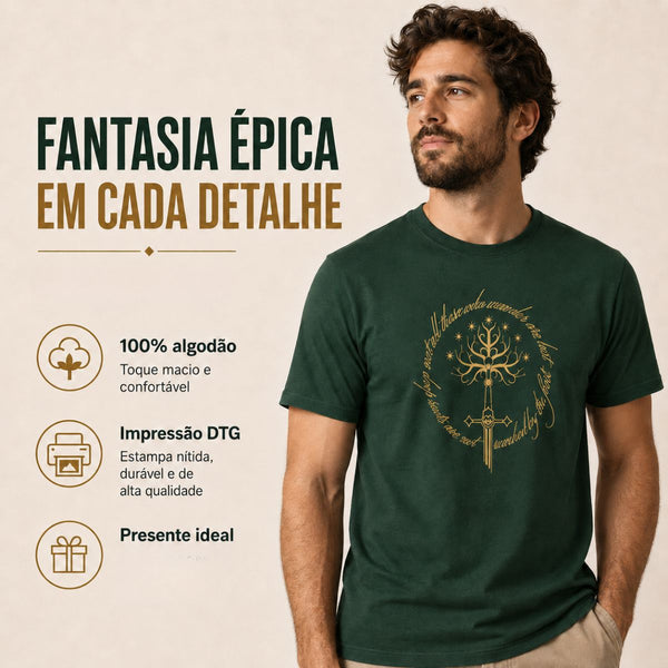 Camiseta Gondor Nem Todos Estão Perdidos