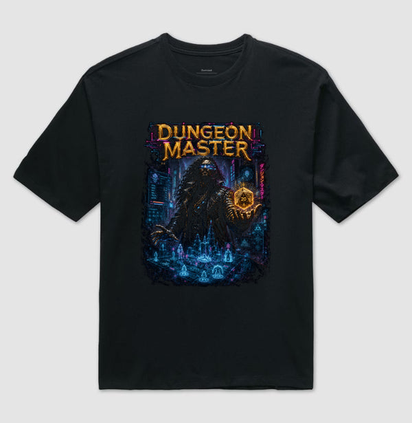Camiseta RPG Dungeon Master 2077 Oversized