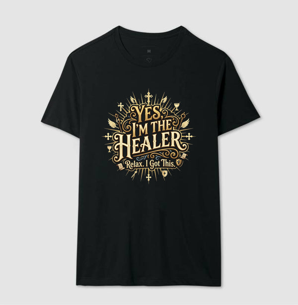 Camiseta RPG Healer Relax I Got This