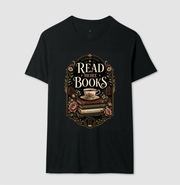 Camiseta Read More Books