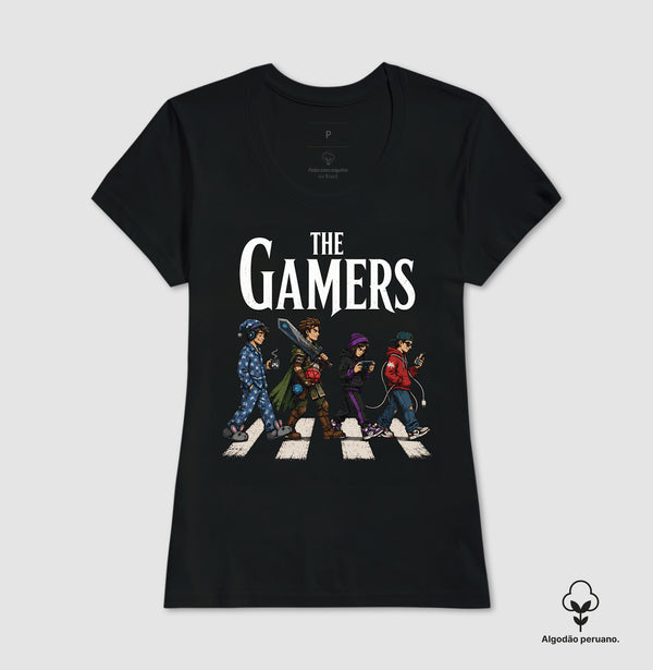 Camiseta The Gamers Algodão Peruano