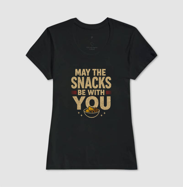 Camiseta May The Snacks Be With You