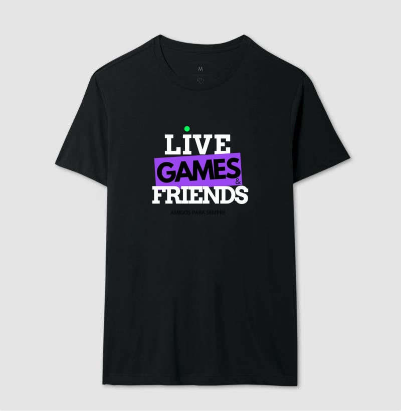 Camiseta Live Games & Friends