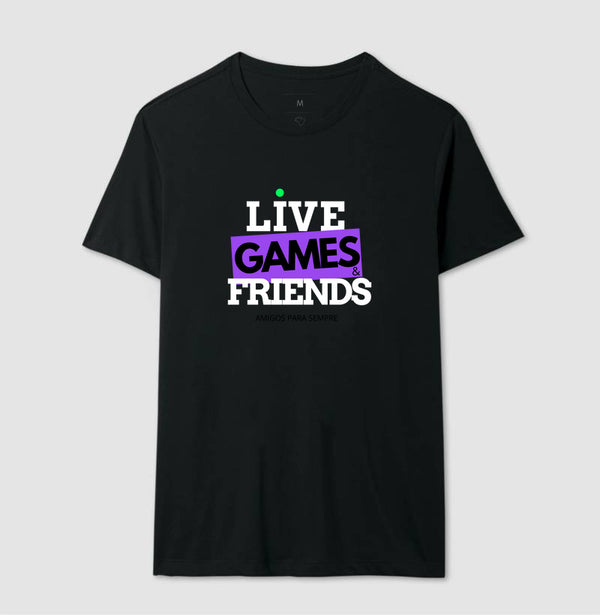 Camiseta Live Games & Friends