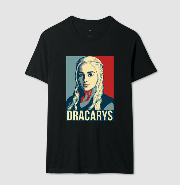 Camiseta Daenerys Dracarys Game of Thrones 100% Algodão