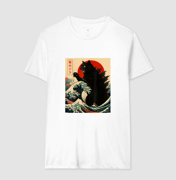 Camiseta Catzilla Felino Selvagem
