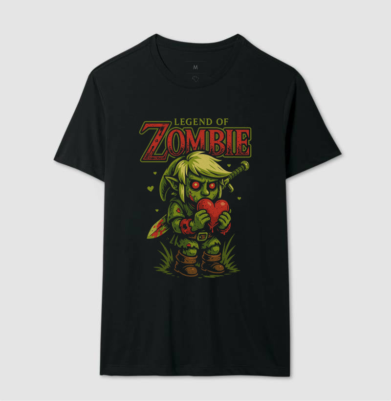 Camiseta Legend Of Zombie 100% Algodão