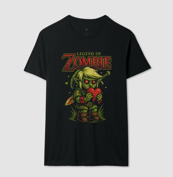Camiseta Legend Of Zombie 100% Algodão