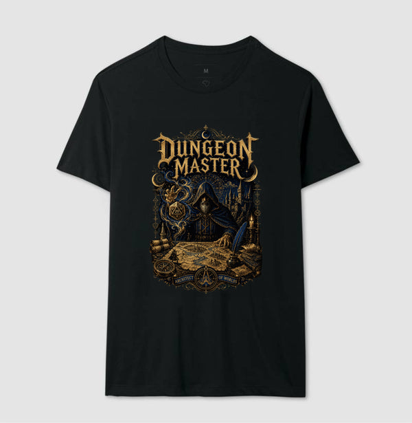 Camiseta RPG Dungeon Master Architect Of Worlds