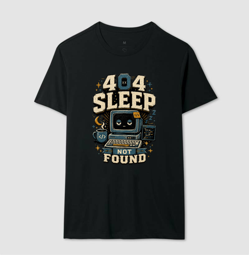 Camiseta 404 Sleep Not Found