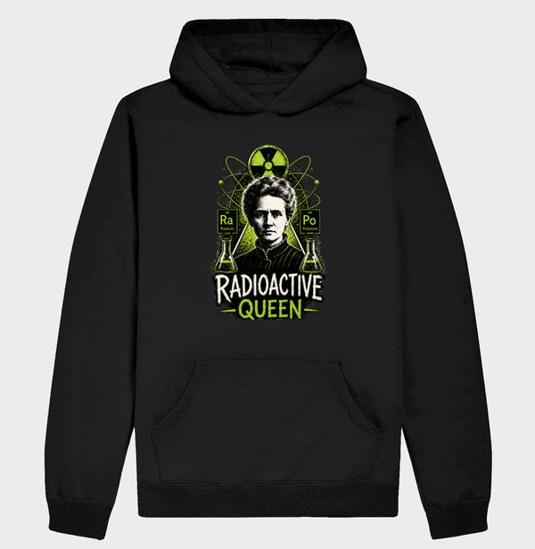 Moletom Radioactive Queen Marie Curie