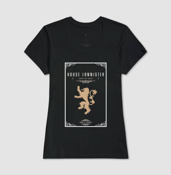 Camiseta Game of Thrones House Lannister