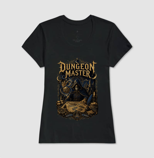 Camiseta RPG Dungeon Master Architect Of Worlds