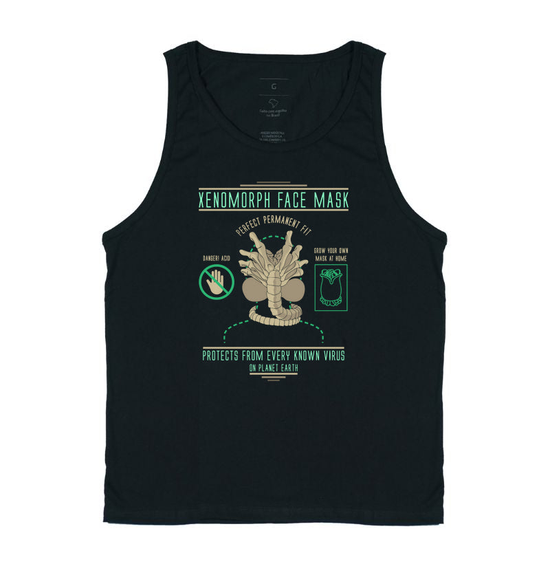 Regata Alien Face Mask Coleção Horror Espacial