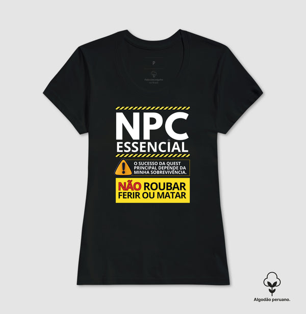 Camiseta NPC Essencial Algodão Peruano