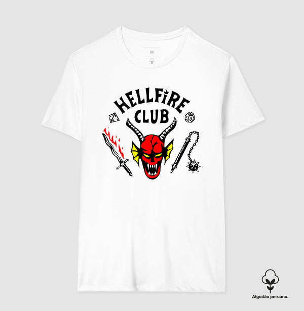 Camiseta Stranger Things Hellfire Club Premium