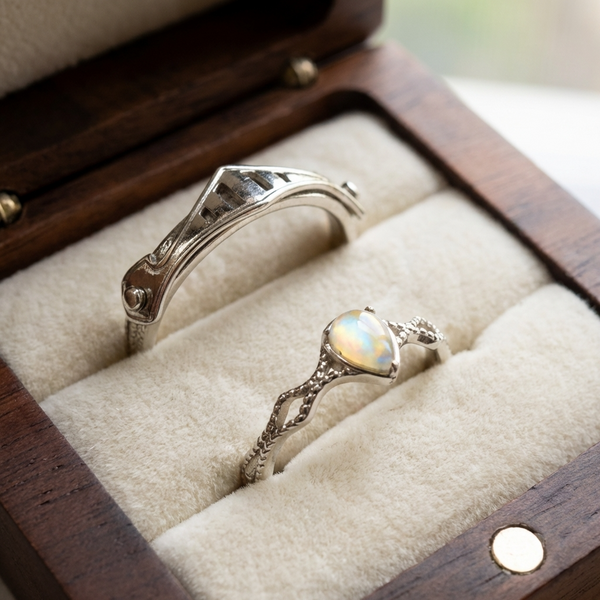 Alianças de Namoro Princesa e Cavaleiro v3