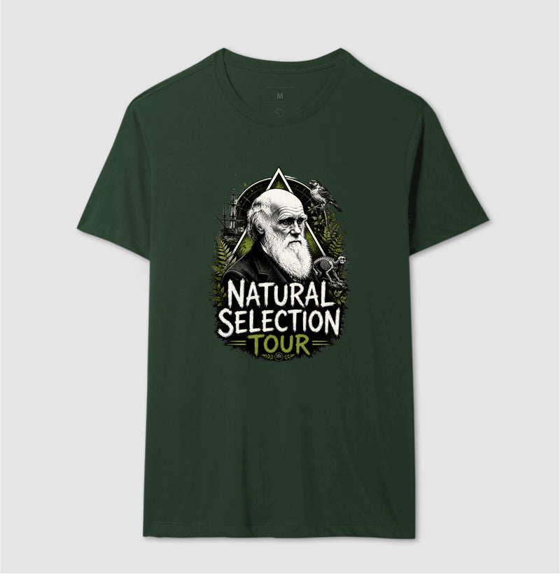 Camiseta Charles Darwin Natural Selection Tour