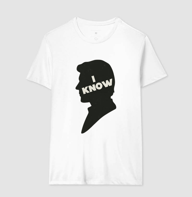 Camiseta Star Wars I Know 100% Algodão