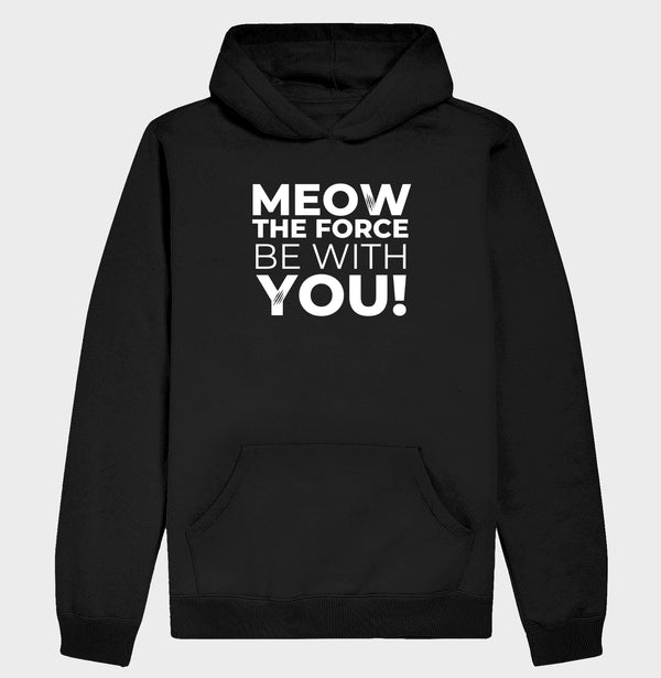 Moletom Meow The Force Be With You